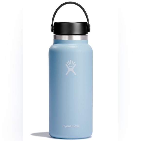 Hydro Flask Other - Hydro Flask Sky Blue Bottle with Black Lid